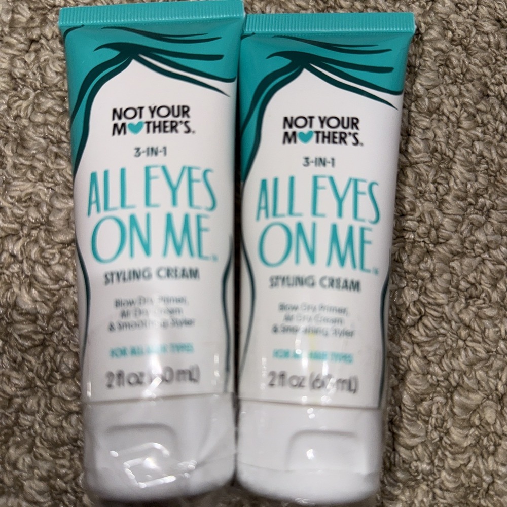 NOT YOUR MOTHER'S - 3-In-1 All Eyes On Me Styling Cream - 2 fl oz Lot Of 2